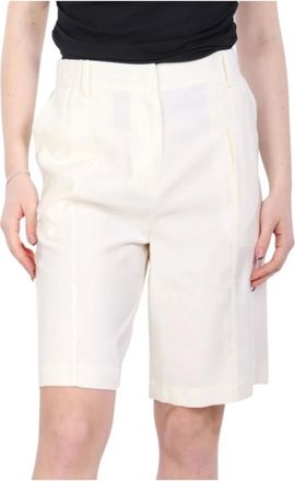 Patrizia Pepe Mujer, Pantalones cortos, Beige, Talla: S