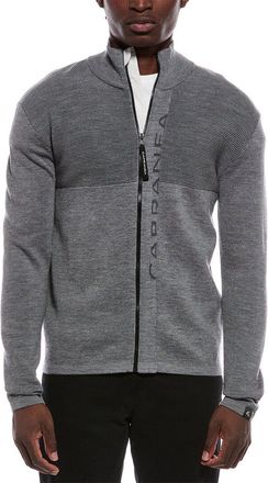 Capranea Capranea Titlis Full Zip Wool Mock Neck Sweater