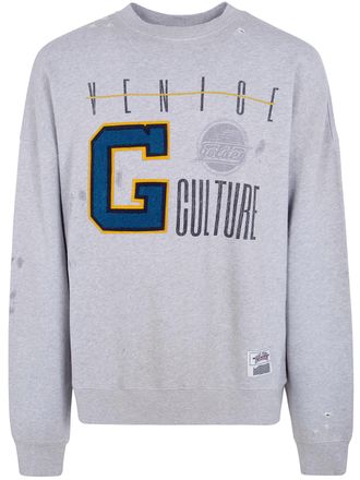Golden Goose Journey Unisex Over Cotton Heavy Fleece Ribbed Side Vin
