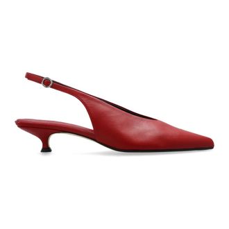 Aeyde Pumps, female, Red, Size: 8 1/2 US Camila Heeled Shoes