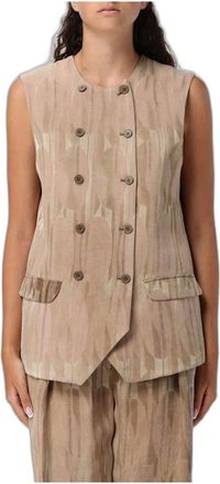 Emporio Armani Cappotto - - Jackets - Donna - Rosa - S