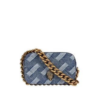 Kurt Geiger Dames, Tassen, Blauw, Maat: ONE Size Denim