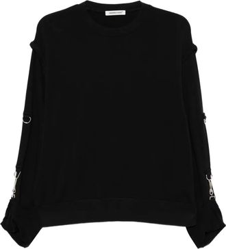 Undercover Felpa leggera in cotone - Nero