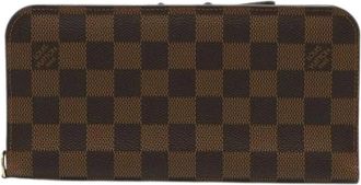 Louis Vuitton Pre-owned Wallets, male, Brown, Size: ONE SIZE Pre-owned Portefeuille Insolite Damier Long Bi-Fold Wallet