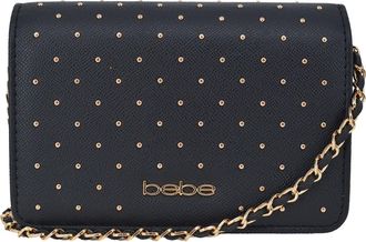 Bebe Sagan Studded Crossbody Bag in Black at Nordstrom Rack