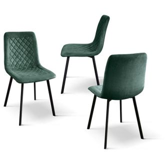 Milani Home AULENA - sedia di design moderno in velluto