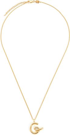 Missoma G Initial 18kt Gold-plated Necklace