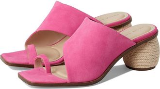 Pelle Moda Lahni Slide Sandal Womens Wedge Shoes Hyper Pink : 5.5 M, Leather