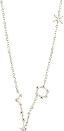 Sterling Forever Station Constellation Pendant Necklace
