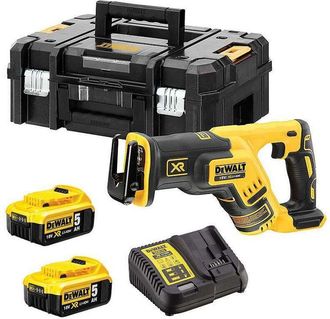 Severin Dewalt - Sierra Sable Dcs367p2t (2 X 5,0 Ah + Dcb115 + Tstak Ii)
