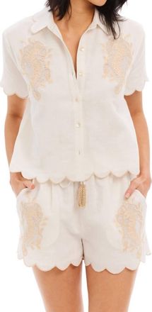 Allison New York Betsy Shorts In Off-White
