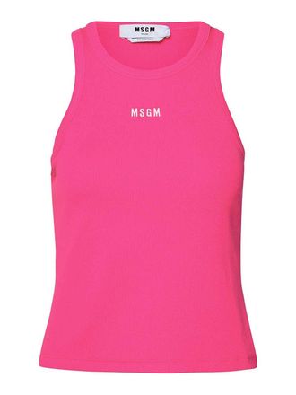 Msgm M. S.G. M. Logo tank top