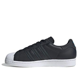 adidas Superstar Denim Pack - Black Bright Blue ID4687