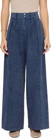 Current Air Denim Wide Pants In Vintage Indigo