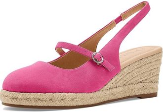 Journee Collection Asmyna Womens Wedge Shoes Hot Pink : 6.5 M, Synthetic