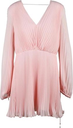 Max Mara Kleedjes, Dames, Roze, S, Polyester, jurk vrouw