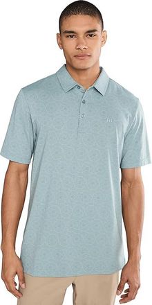 Travis Mathew Free Passage Mens Short Sleeve Knit Arona : 2XL, Cotton/Elastane/Polyester