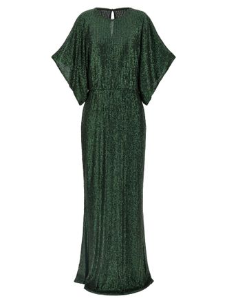 Norma Kamali Bicolor Polyester Long Womens Dress