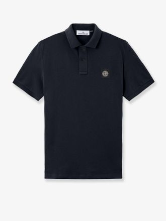 Stone Island Polo in cotone organico stretch - STONE ISLAND - gender_Man