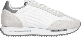 Emporio Armani Af 28085 Sneakers - Heren - Sneakers - Wit - 36 2/3 EU - Leer - Schoenen