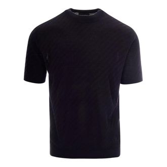 Emporio Armani T-Shirts, male, Blue, Size: 2XL T-Shirts