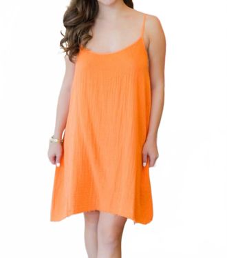 Starkx Cami Tie Back Mini Dress In Paradise