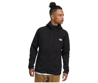 The North Face Canyonlands High Altitude Hoodie Mens Black Full Zip RED560