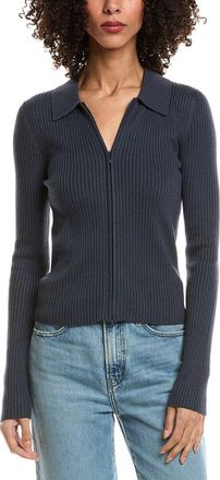 Splendid Georgie Two Zip Cashmere-Blend Sweater