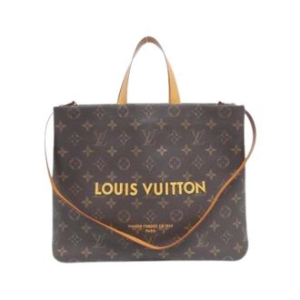 Louis Vuitton Vintage Tote Bags, unisex, Brown, ONE SIZE, Pre-owned Leather Tote Bag