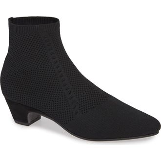 Eileen Fisher Purl Sock Bootie in Black at Nordstrom Rack, Size 5.5