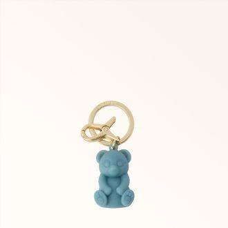 Furla Hashtag Portachiavi Cloud Blue Blu Pvc Donna
