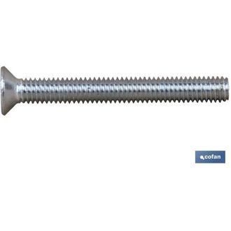 cofan Tornillo Metrico Avellandad Din-965 Zincado C-6 M-8 X 25 Z
