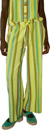 Ace & Jig Leone Pull-on Elasticated Drawstring Pants in Wave at Nordstrom, Size Xx-Small