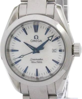 Omega Pre-owned Watches, female, White, Size: ONE SIZE Pre-owned Vintage Watch