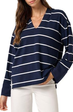 Travis Mathew Cloud Terry Hooded Pullover in Navy Blazer Multi at Nordstrom, Size Medium