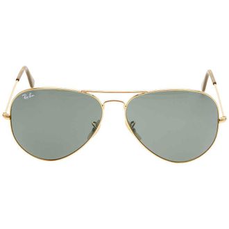 Ray-Ban Ray Ban Aviator Havana Collection G-15 Green Unisex Sunglasses RB3025 181 62