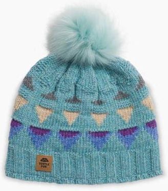 Turtle Fur Moonglade Pom Beanie in Sea Glass at Nordstrom