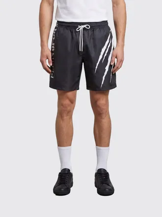 Plein Sport Stretch Technical Fabric Jogging Shorts