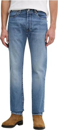 Levi's Straight Jeans - Heren - Regular Fit Jeans - Blauw - W32 L34 - Jeans