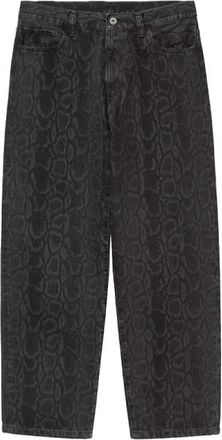 Carhartt Work in Progress Snake Landon Pant - Heren - Loose Fit Jeans - Zwart - W32 - Katoen - Jeans