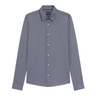 HUGO BOSS Heren, Overhemden, Blauw, Maat: XL