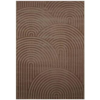 Sweeek Indoor rug with mocha arches pattern 160 x 230 cm - Brad