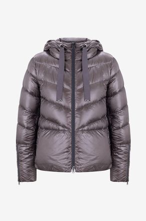 Herno Kurze Daunenjacke mit Kapuze