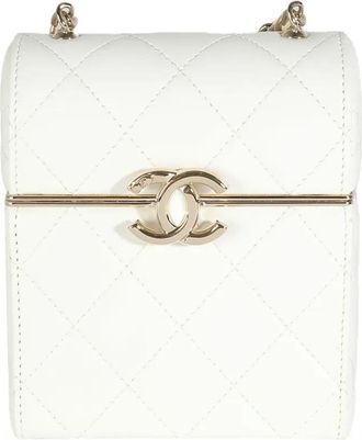 Chanel Clutch mini trapuntata 2022 - Bianco