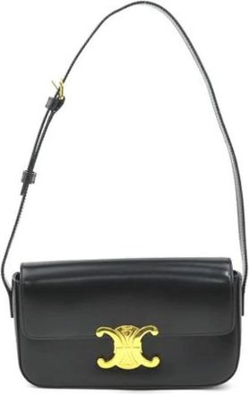 Celine Pre-owned Handbags, female, Black, Size: ONE SIZE Pre-owned Leather celine-bags