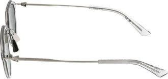 Bottega Veneta Unisex Bv1331s Round-Frame Sunglasses Grey Acetate