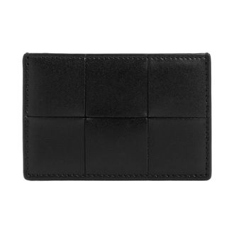 Bottega Veneta Wallets & Cardholders, male, Black, Size: ONE SIZE Black Accessories Wallets Intreccio Design