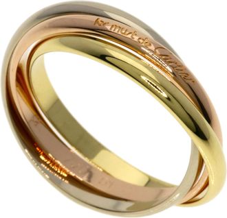 Cartier Yellow Gold (18K) Pink Gold (18K) White Gold (18K) Band Ring (Pre-Owned)