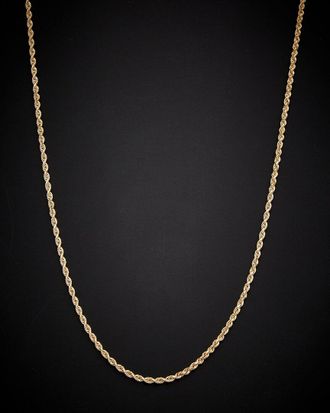 Italian Gold, Inc 14K Italian Gold Rope Necklace