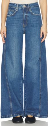 Hudson James High Rise Wide Leg Jeans In Glee